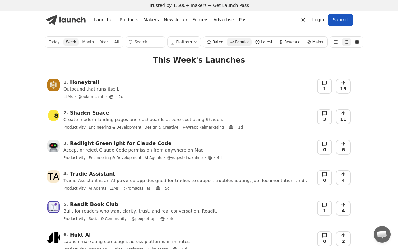 Launch screenshot