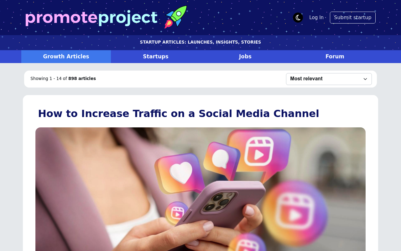 Promote Project screenshot