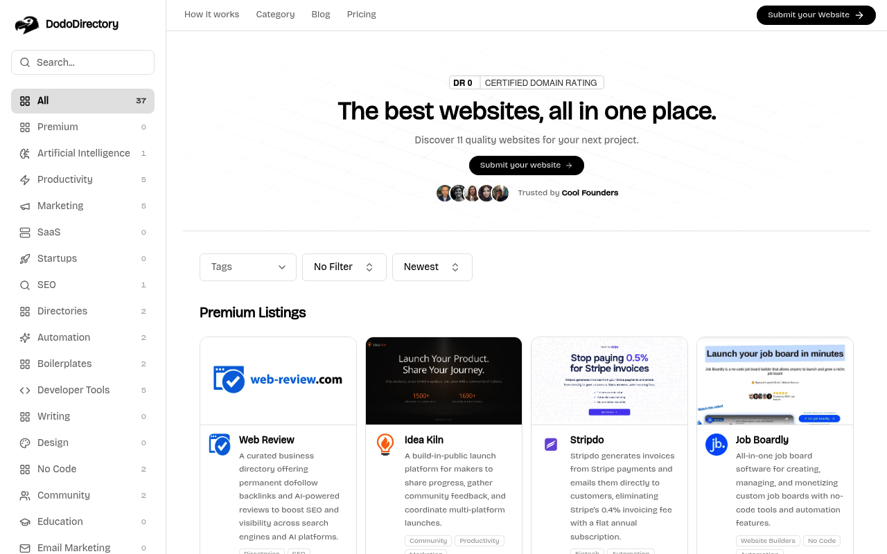 DodoDirectory screenshot