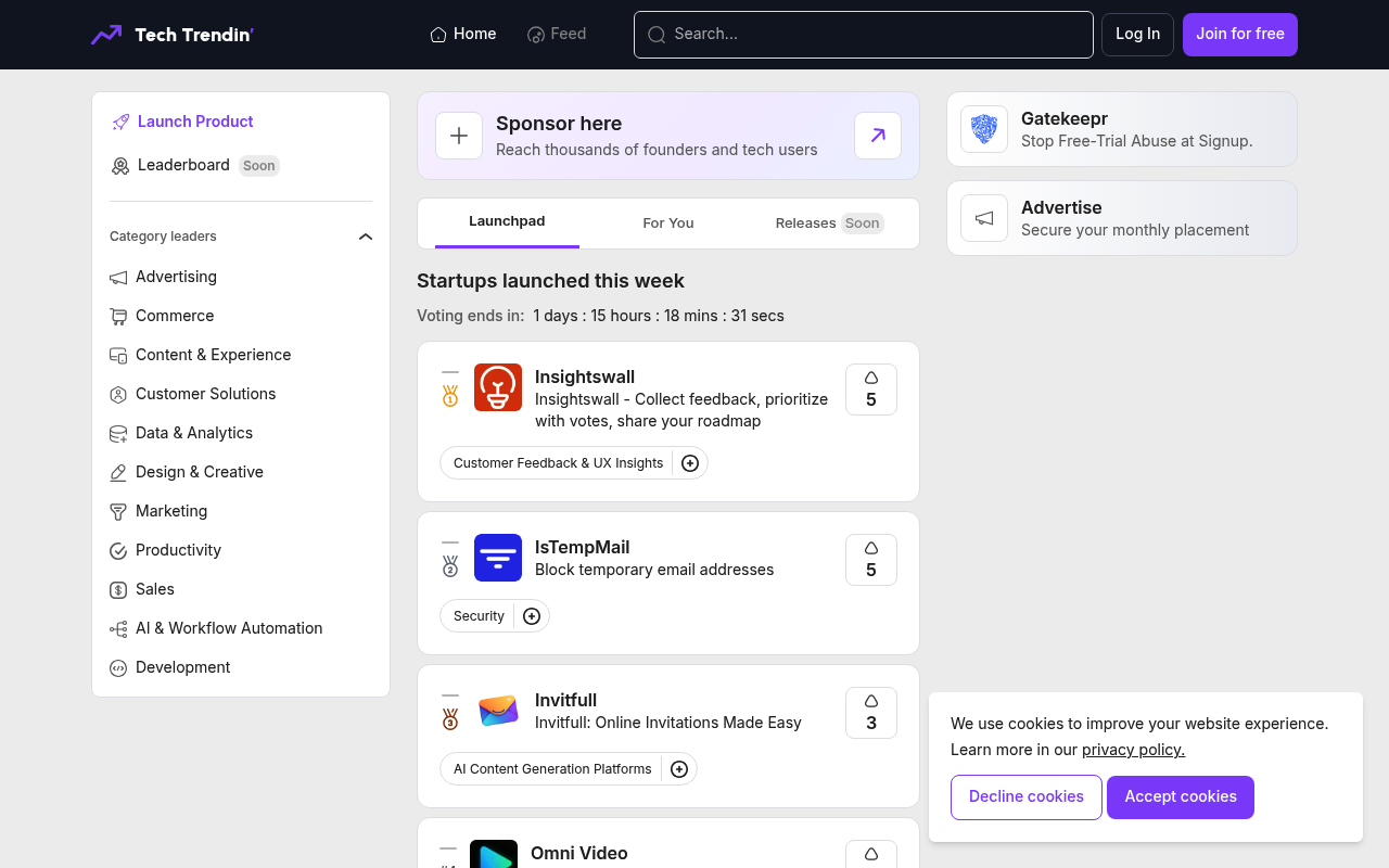 TechTrendin screenshot